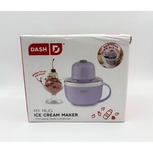 Dash My Mug Ice Cream Maker 1 Pint Single Serve Frozen Yogurt Gelato Machine